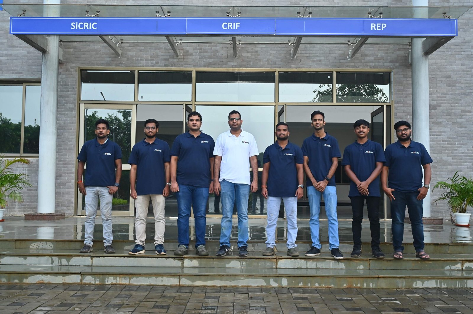 Pilot plant reactor and team